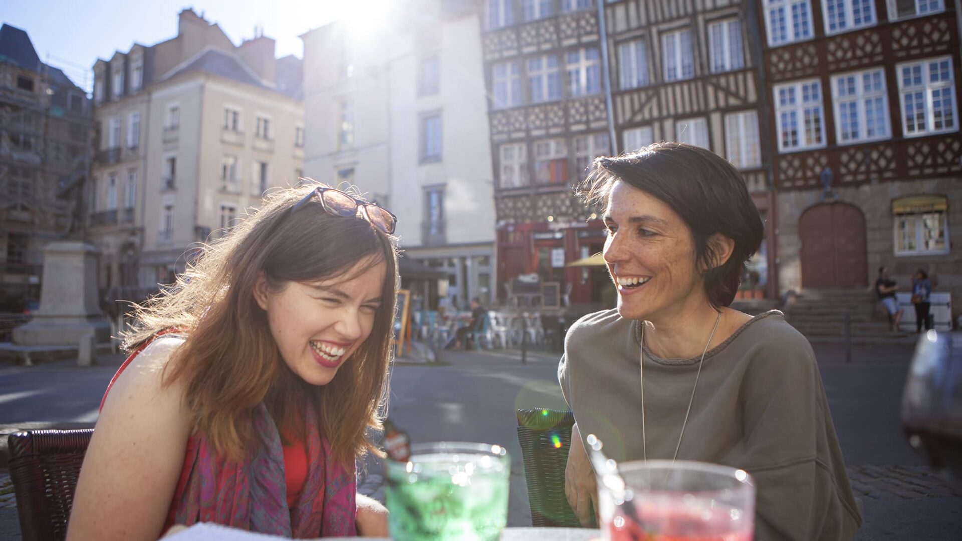 Laure et sa marraine Marie-Aimée