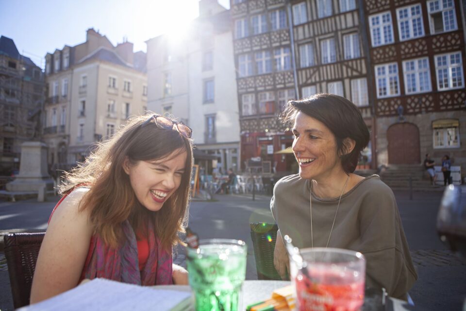 Laure et sa marraine Marie-Aimée